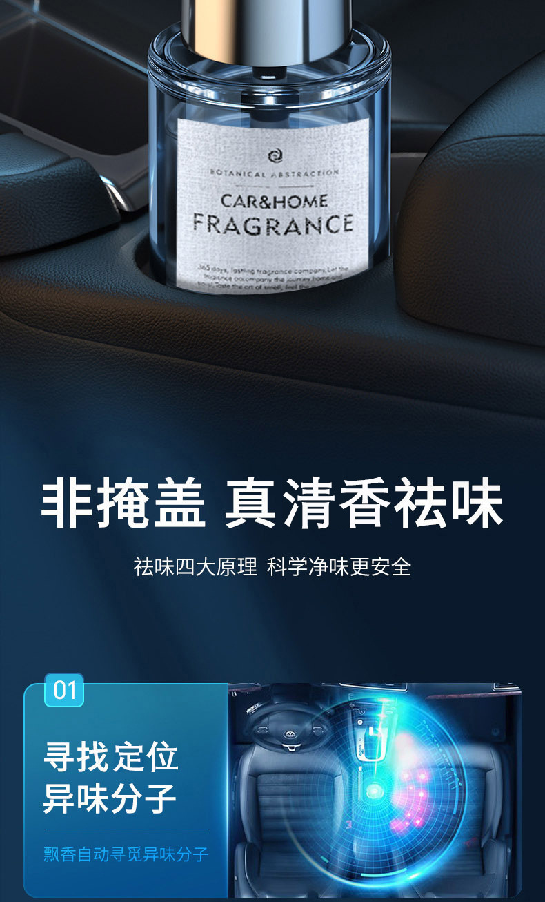 Car Accessories Fragrance Machine, Long-Lasting Light Fragrance, Portable Smart Self-Spraying Atomizer, Car Perfume, Car Aromatherapy Machine
