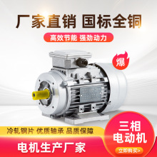 三相电动机YS铝壳380V卧式1400转0.37/0.55/0.75/1.1/1.5/2.2/4KW