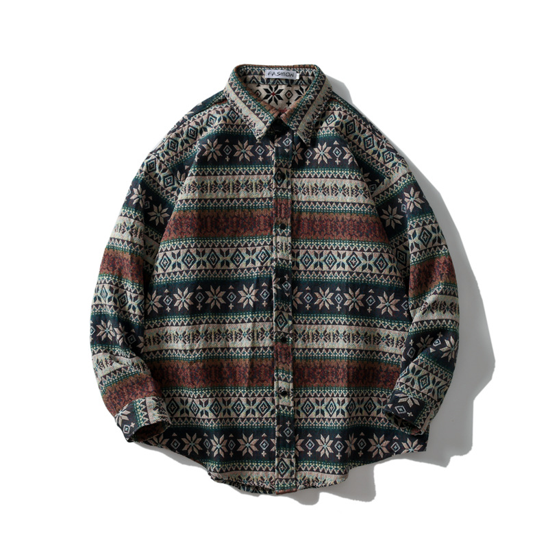 Woolen Jacket Retro Image 7
