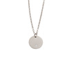 Fashionable necklace stainless steel, pendant, simple and elegant design, mirror effect