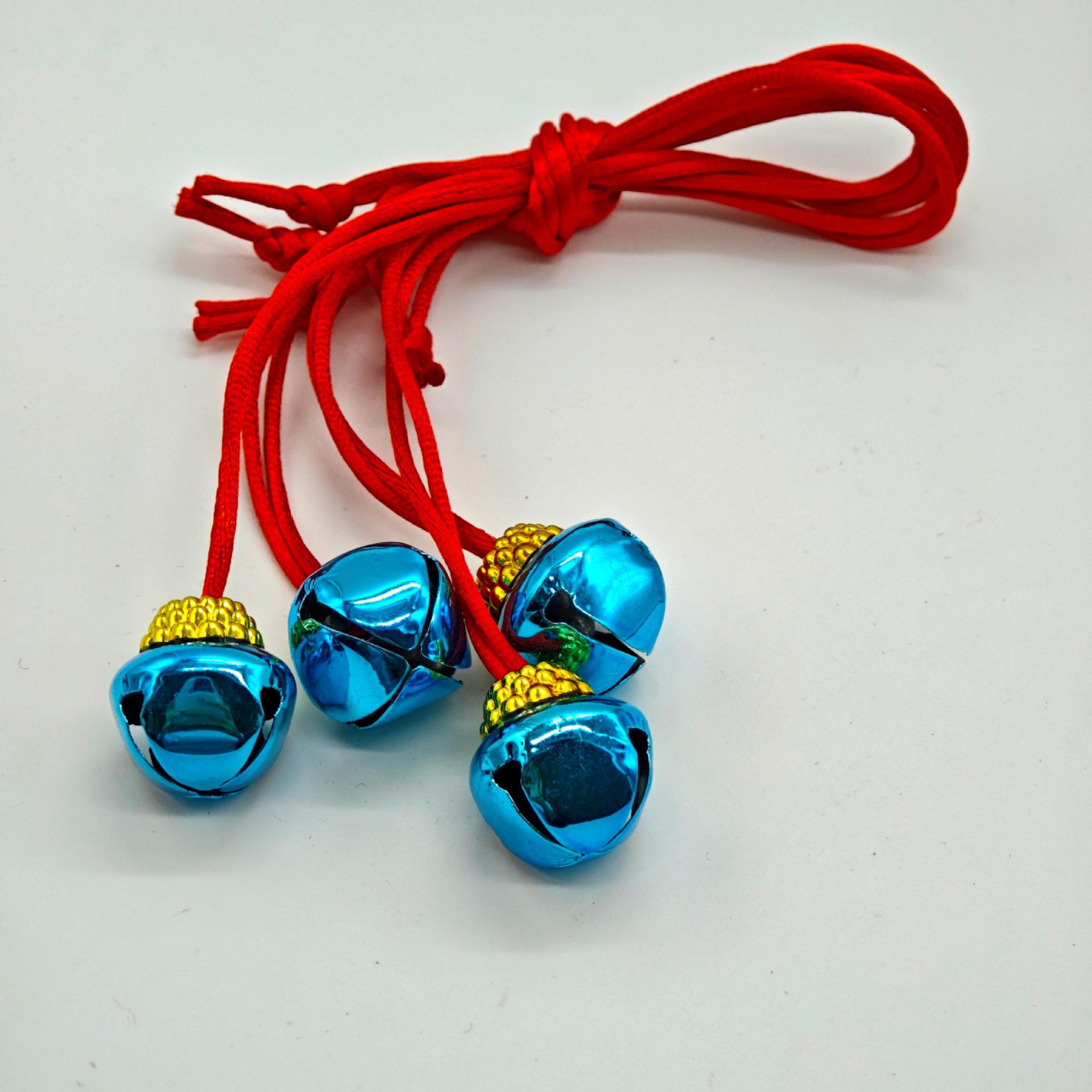 레이크 블루 + 골드 모자 + 레드 로프