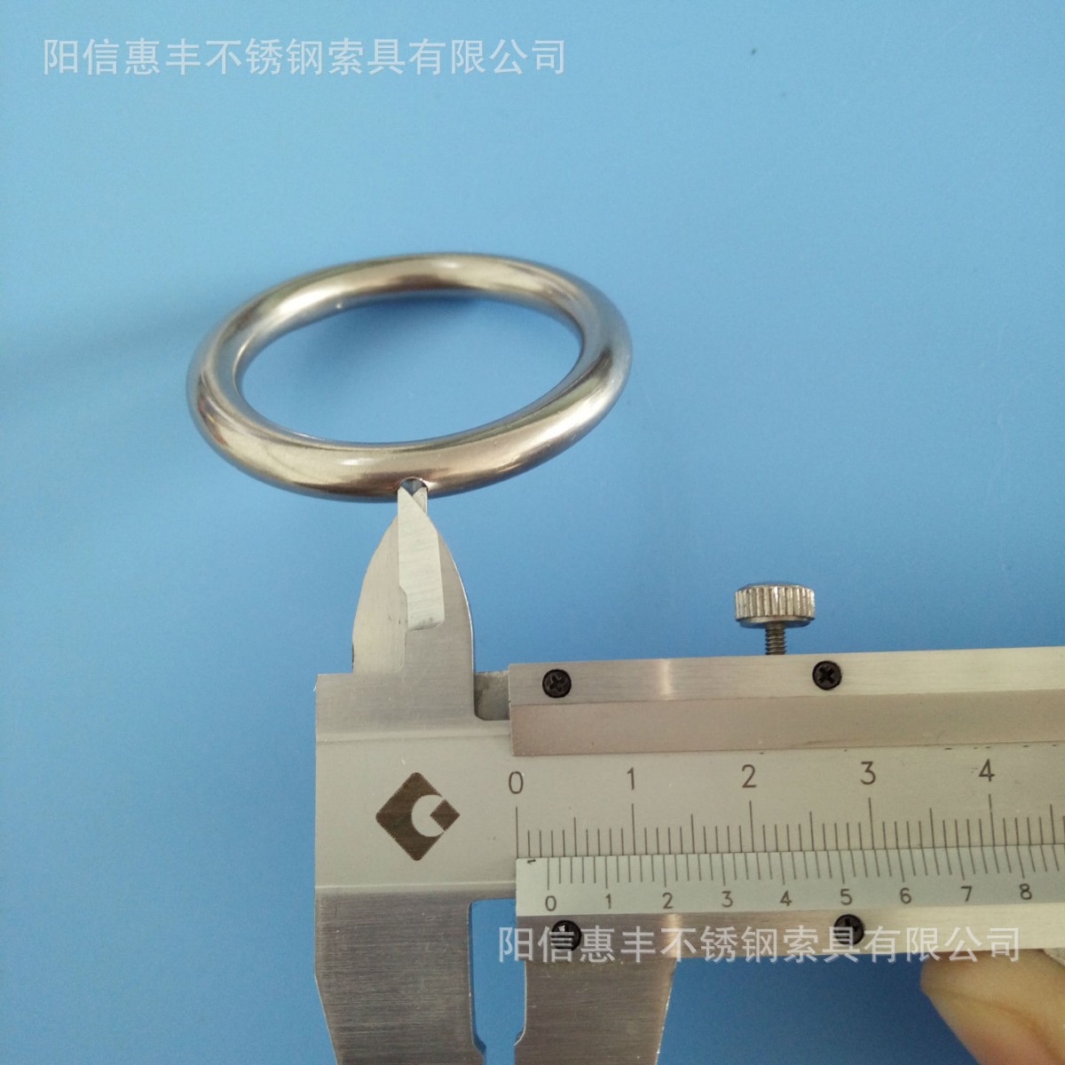 不锈钢304索具圆环穿孔 无缝焊接管环O型圈木制品套圈游戏户外