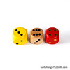 Hot -selling points Dice Dice Dice Children's Teaching Appaders Wooden Dice Game Accessories Seose 30mm