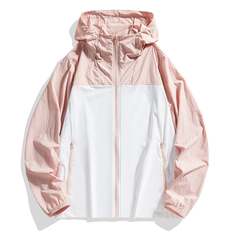 UPF50 ropa de protección solar de seda de hielo al aire libre protección UV para mujer, protección solar ligera y transpirable, ropa de protección solar, ropa de protección solar para hombres