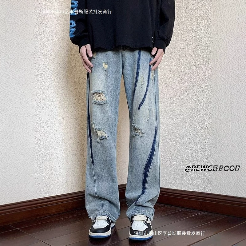 Плановые брюки, джинсы, oversize, тренд сезона, американский стиль