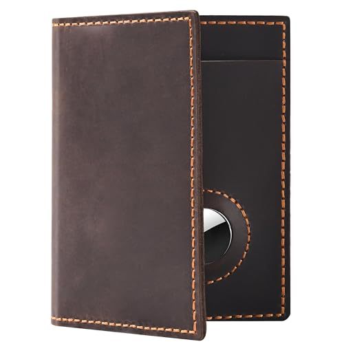Travel Passport Holder, Passport Holder with Airtag, Rfid Passport Cover Wallet Case