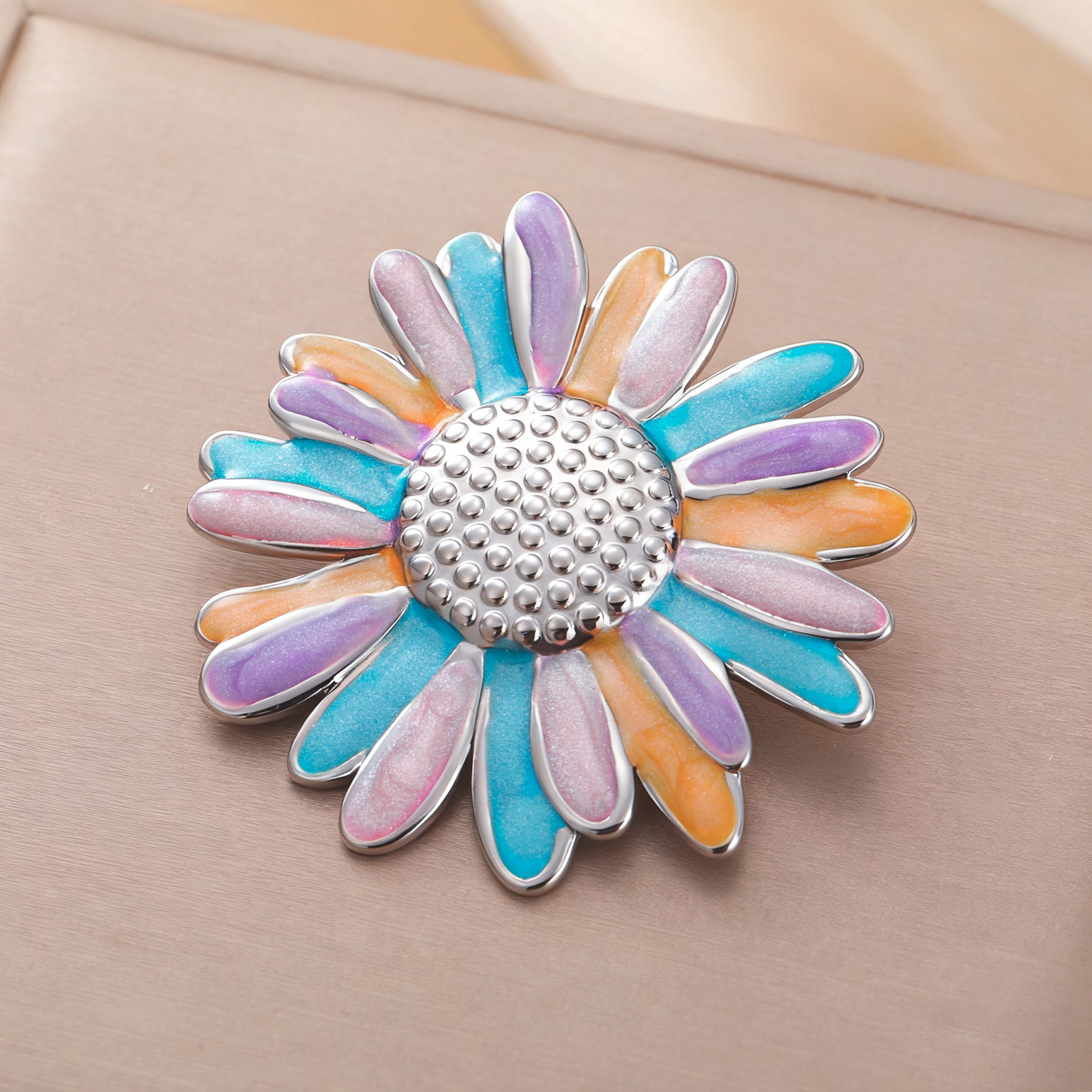 Blumenbrosche Für Damen Elegante Florale Anstecknadel Modisch_voghion.com