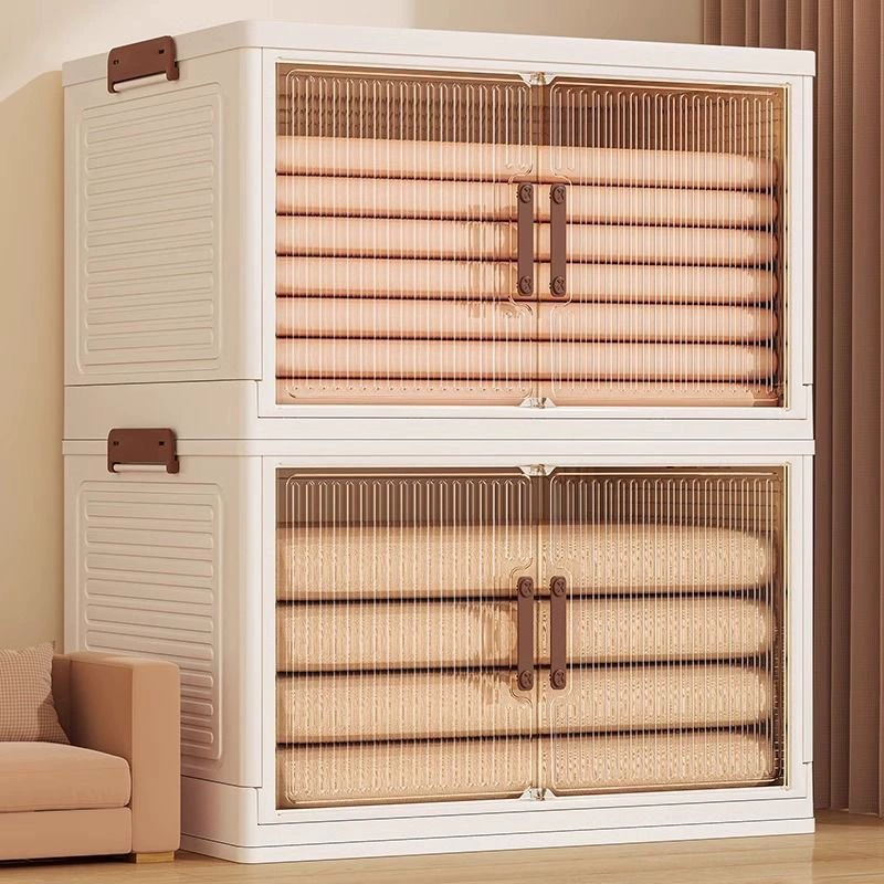 Шкафы для хранения домашнего использования партии Спальня складной шкаф шкаф Разные шкафчики Многослойные шкафчики с дверями шкафов для закусок