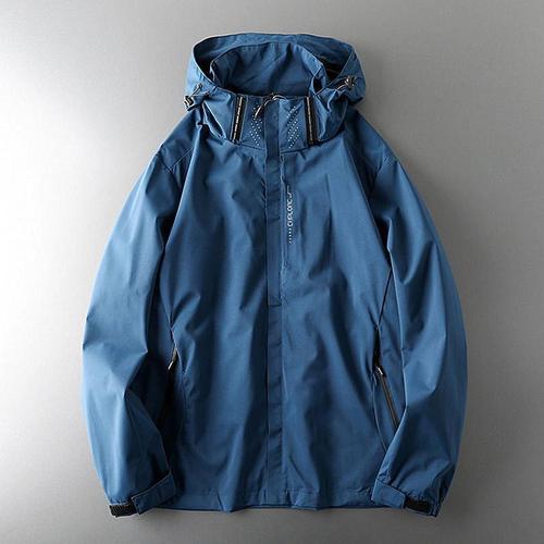 Outdoor thin down jacket for men, spring and summer windproof, water-repellent, breathable sportswear, running, mountaineering coat