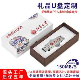 金属u盘64g32g企业礼品128g3.01tb2tb优盘电视手机电脑用批发usb