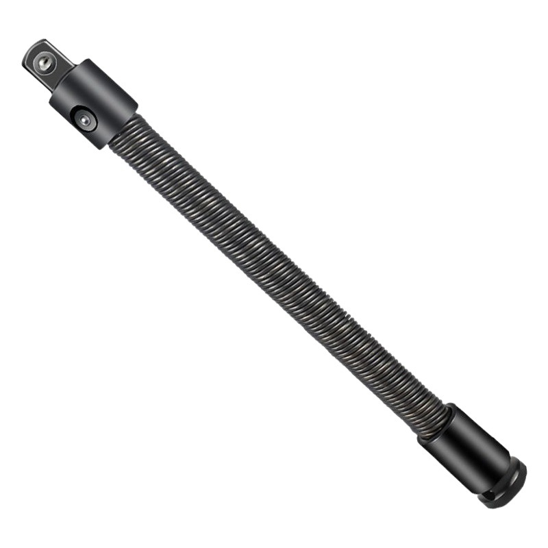 Llave eléctrica varilla de conexión suave 1/2 resorte volador grande manguito de varilla de conexión resorte alargado universal eje flexible herramienta de varilla de conexión