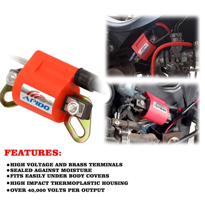 国境を越えた電気商は東南アジアで人気のある卸売りバイク部品に高圧バッグ点火コイルを改造する|undefined