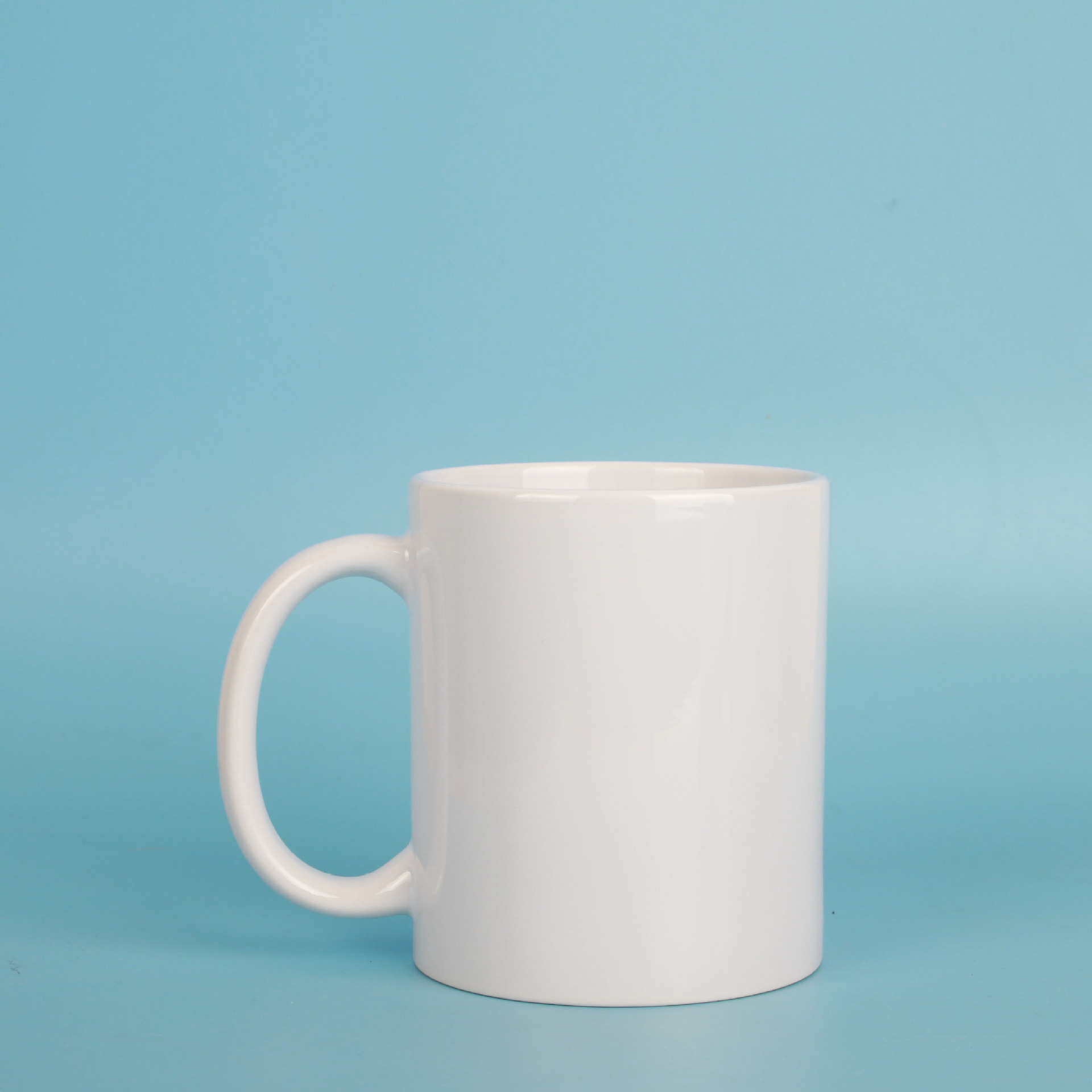 Taza de café de cerámica de Amazon transfronteriza ins lindo Navidad taza de agua caja de regalo de mano entrega de una pieza