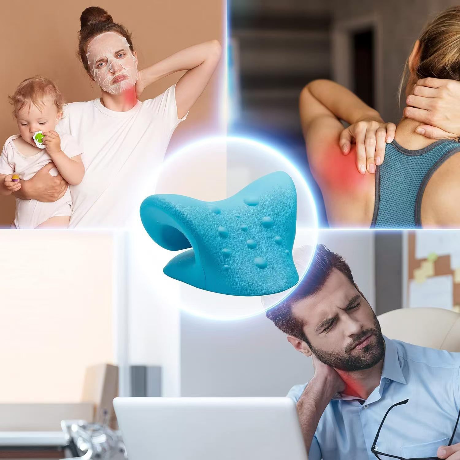 Amazon's same polyurethane bubble self -knotting cervical cervical…