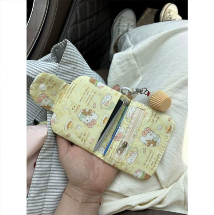 Новая сумка Hello Kitty с подвеской Lamb Cкарт Многослойный кошелек для сумки для наушников