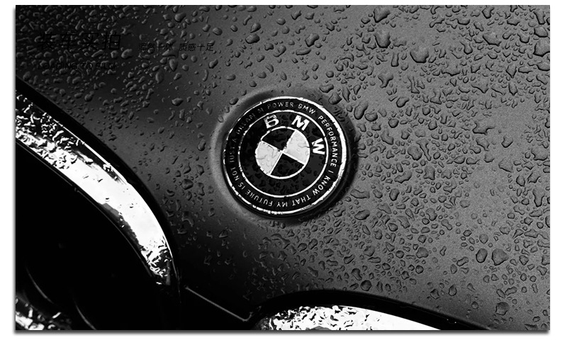 Suitable for Bmw Car Logo 3 Series 5 Series 7 Series 1 Series Front Logo X12X3X5X6Z4 Rear Logo Ix3 Original Hood Logo