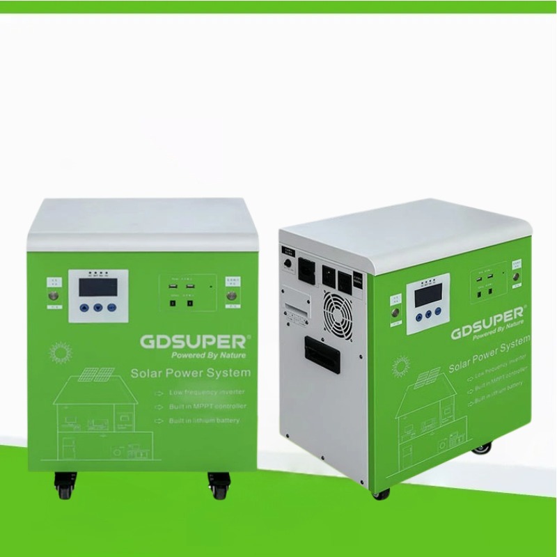 新款大功率移动式家用储能电源系统太阳能发电工频一体机储能电源