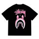Stu2024 European and American New Joint Bape Miami International Camouflage Men's and Women's Short-Sleeved Sports t