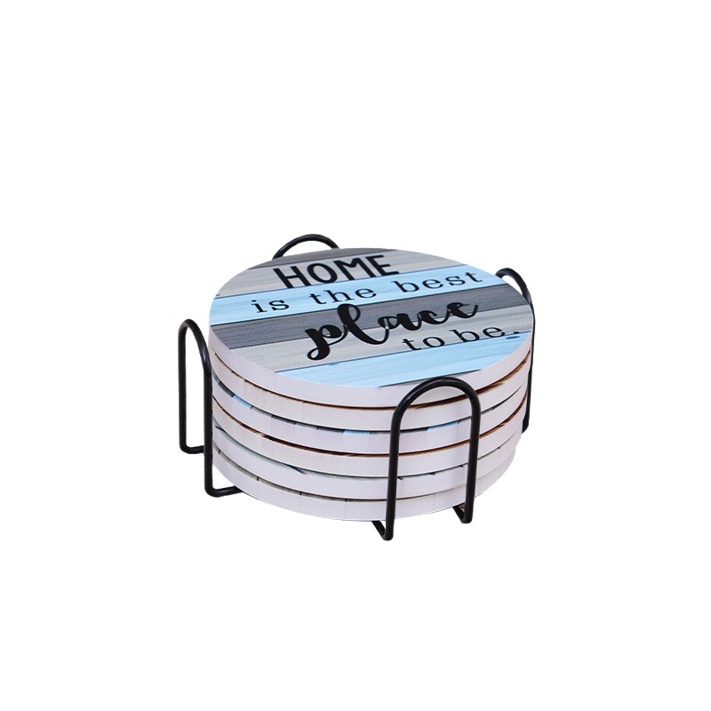 Cojín de café, posavasos de té, tapetes de madera, tapetes de aislamiento térmico, tapetes individuales, tapetes de té con patrón, juego de tapetes de aislamiento térmico