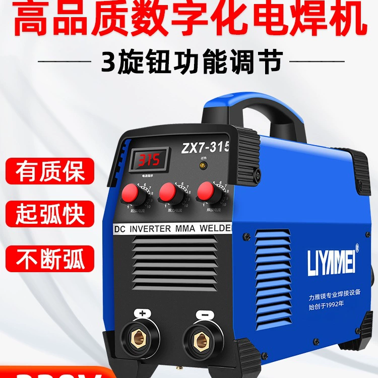 Бесплатная доставка Liya магниевый сварочный аппарат 220V дома 380V промышленный класс портативный 250 мини полностью медный маленький 315 пар