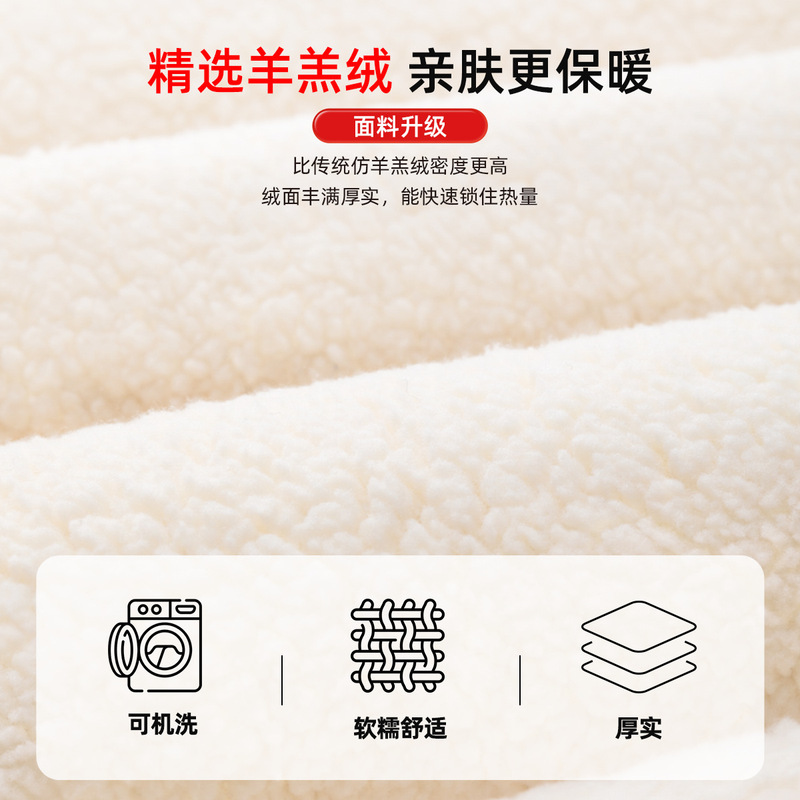 秋冬羊毛加绒护膝老寒腿保暖膝关节成年男女通用护腿膝盖防寒加厚|undefined