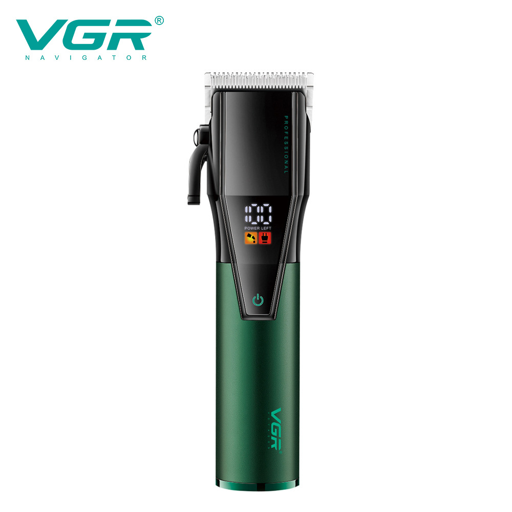 Professionelles Haarschneidemaschinen-Set mit wiederaufladbarem Digitaldisplay für den Heimgebrauch, graviertes Design für Mama oder Schwester_voghion.com