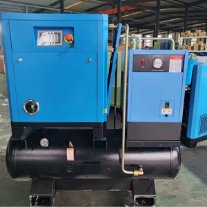 7.5Kw/10Hp Dördü-birində Daimi Maqnit Vintli Kompressor 220V50Hz1Ph