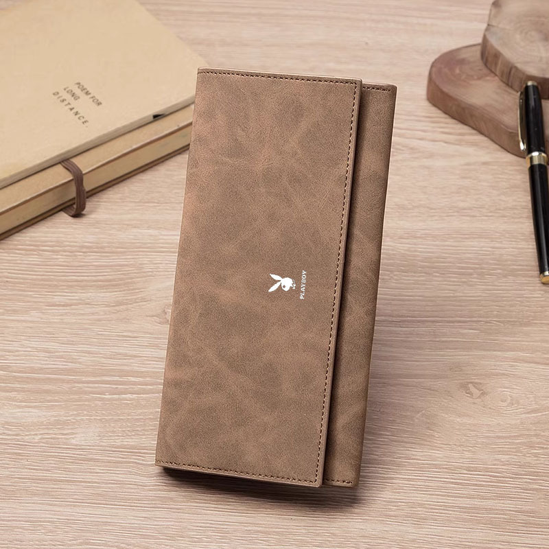 Playboy Men's and Women's Card Holder, Multi-Card Slot Id Fashion Wallet, Business Wallet, Men's and Women's Long Wallet Playboy Men's and Women's Card Holder, Multi-Card Slot Id Fashion Wallet, Business Wallet, Men's and Women's Long Wallet