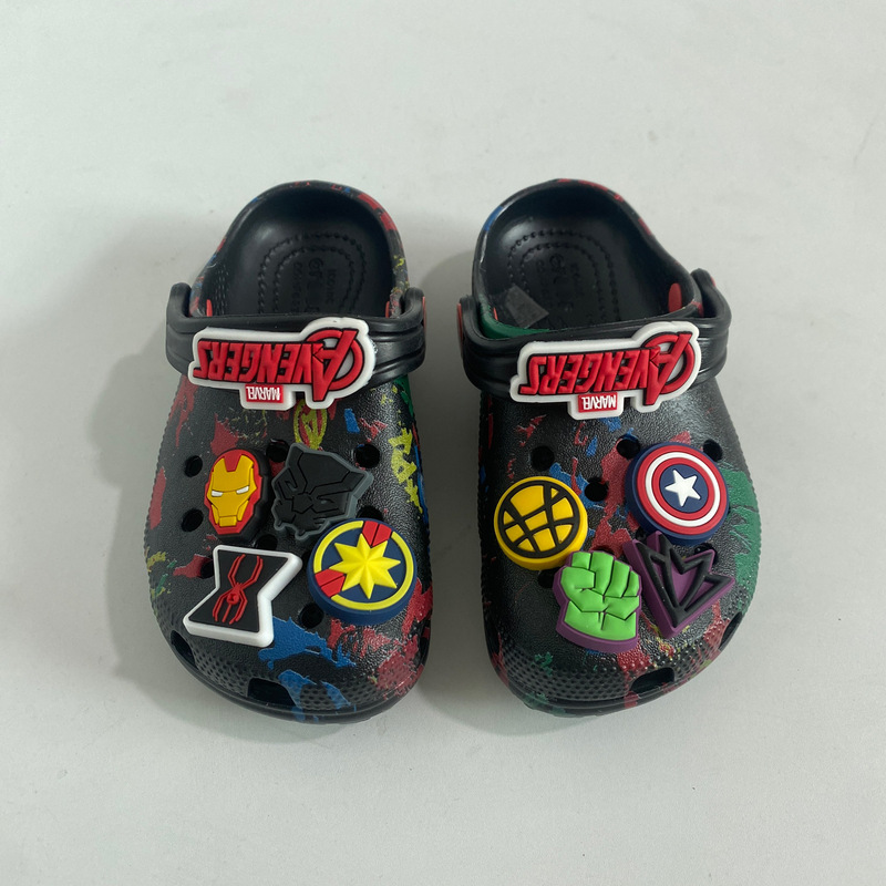 Marvel Children's Toy-Style Clogs, Parent-Child Style Sandals, Summer Non-Slip Outdoor Beach Shoes, Men's Sandals