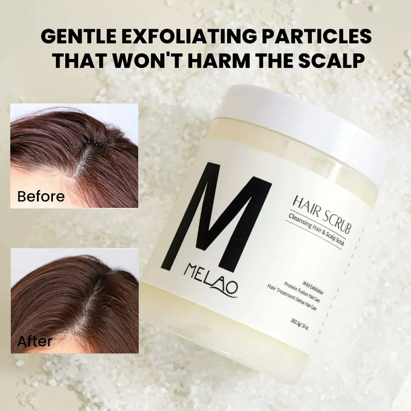 跨境头皮磨砂膏头发清洁护理洁发膏洗发膏可贴牌代加工HAIR SCRUB
