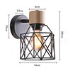 Retro creative sconce for corridor for gazebo, sheet for bed, lights, Chinese style