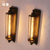 Retro sconce for corridor for living room, coffee flute, art decoration, lights, American style