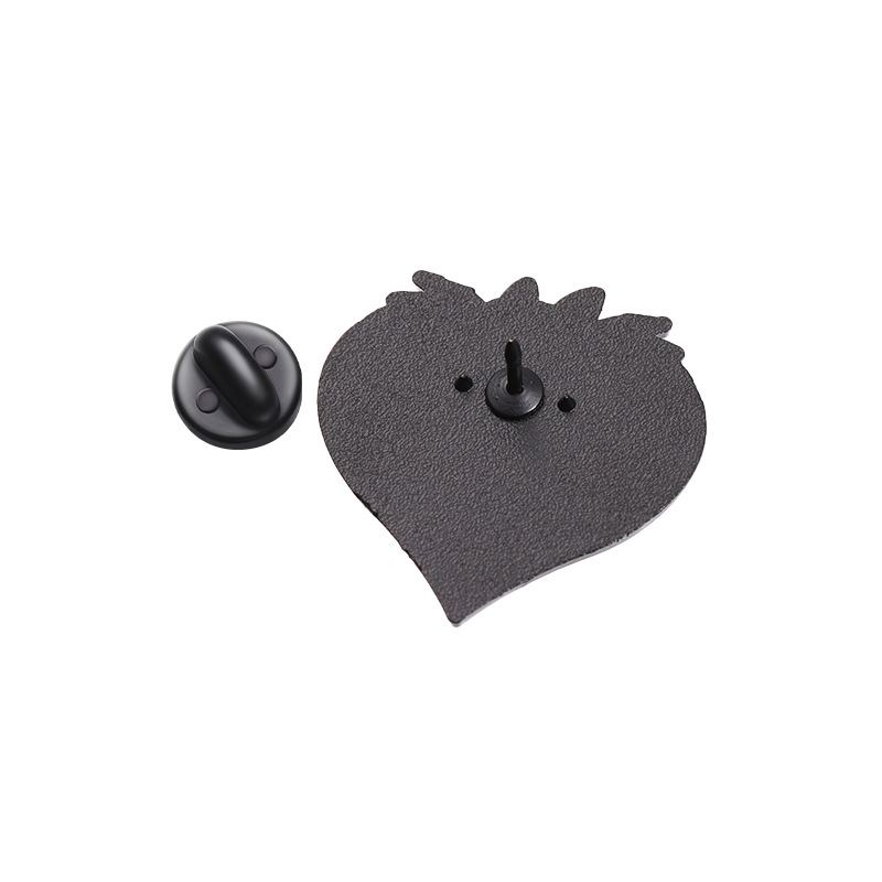Brooches Classification Novelty Pin Heart Shape Alloy Plating Unisex Brooches