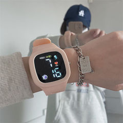 New LED outdoor sports touch screen electronic watch for primary school students and children who only watch the time for boys and girls