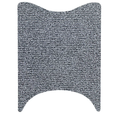 Suitable for Tailin Super Electric vehicle foot mat - black-and-gray-silk-loop-floor-mat