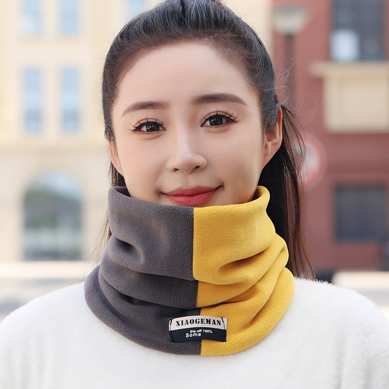 Mascarilla de Cuello Multifuncional para Ciclismo de Otoño/Invierno para Hombres, Acolchada, a Prueba de Viento, con Orejeras