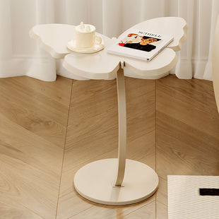Creative Mid-Century Style Butterfly Edge Ornaments Living Room Sofa Coffee Table Balcony Tea Table Bedroom Bedside High-End Small Table