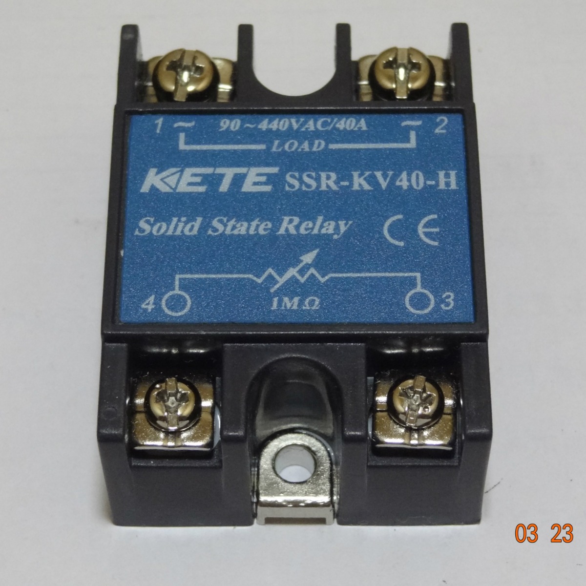 科特 KETE 固态继电器 电位器调压 调压模块 SSR-KV40-H