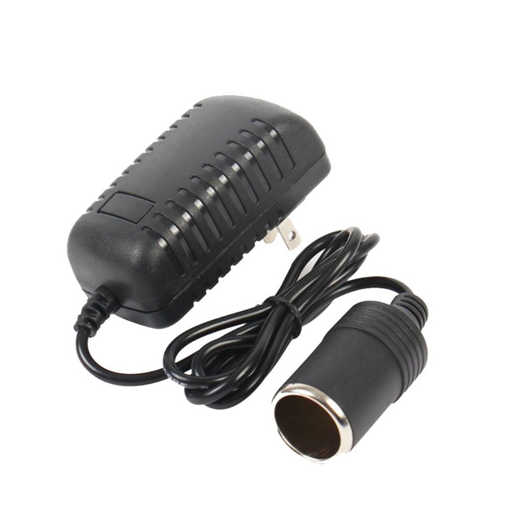 电源线点烟器220V转12V24W记录仪家用转换器车充车载香薰机行车