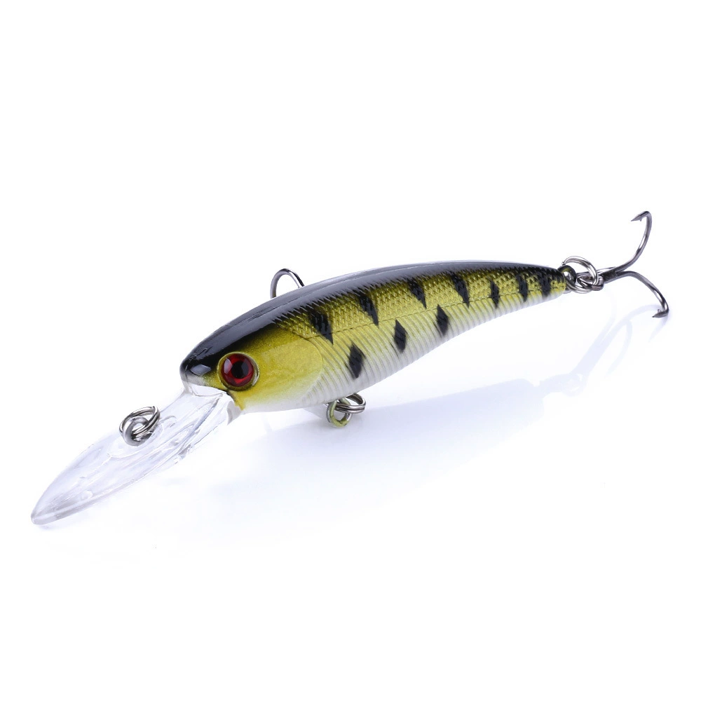 Fishing lure (HENGJIA) minnow 9 cm 8 g, realistic bionic bait, multiple colors, treble hooks