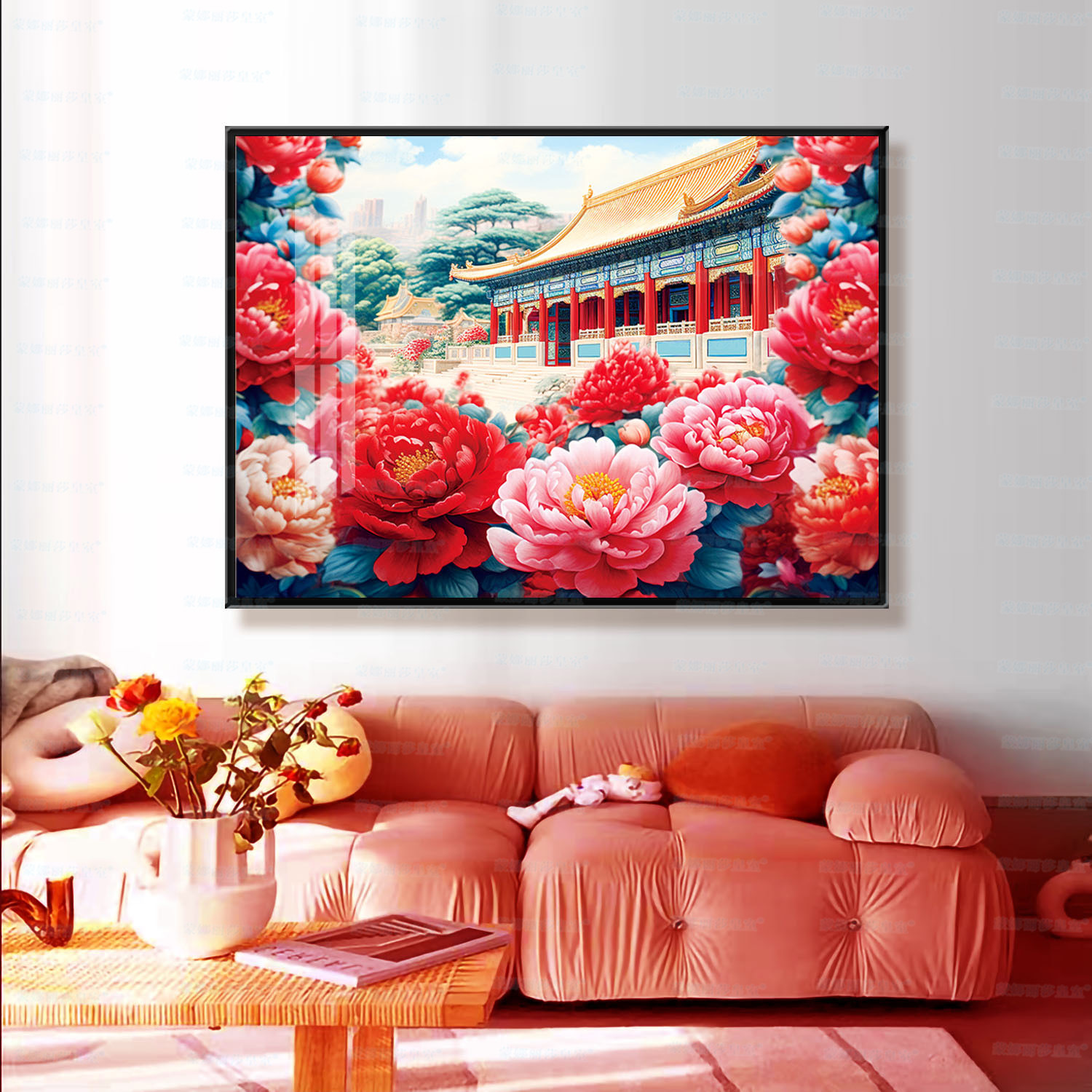 Mona Lisa Royal Cross Stitch Prosperity Nuevo estilo chino bordado hecho a mano 41 colores bordado completo sin contorno