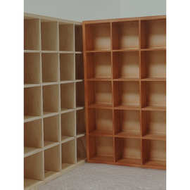 木质格子多格收纳盒桌面多格木盒方格分格收纳盒抽屉坚果串珠