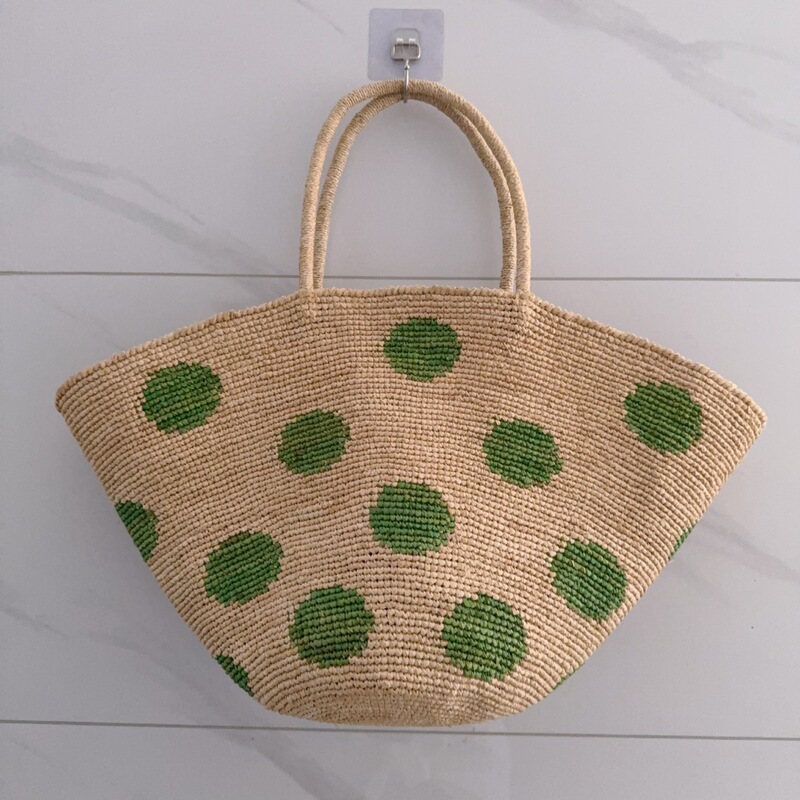 New Style Raffia Woven Bag, Handmade Straw Bag, Beach Bag for Seaside Vacation, Large Capacity Shoulder Bag, Versatile Women's Bag New Style Raffia Woven Bag, Handmade Straw Bag, Beach Bag for Seaside Vacation, Large Capacity Shoulder Bag, Versatile Women's Bag