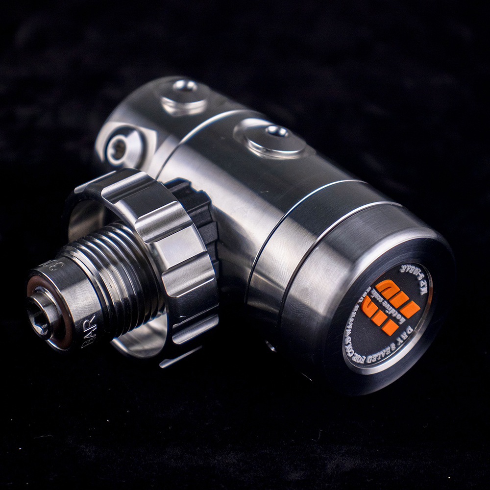 Hotdive S3 regulador de buceo tecnología de buceo de hielo Botella doble regulador de respiración profesional lado colgando traje de doble diafragma