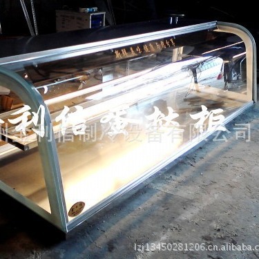 金利信牌双层蛋挞柜带灯箱LOGO烤盘烘焙设备葡挞热酥柜商用烘焙