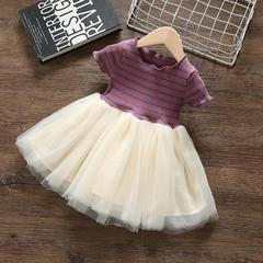 Princess Dress for Girls 2024 Summer New Style Medium and Large Children Korean Version Fashion Butterfly Shimmer Dress for Girls trendy