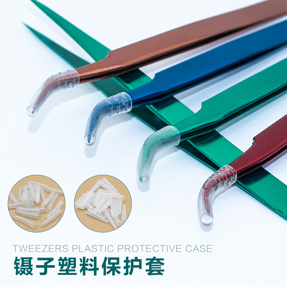 Venta al por mayor pinzas cubierta protectora anti-caída pinzas tapa suave y dura punta codo protección funda de goma suave funda de silicona universal