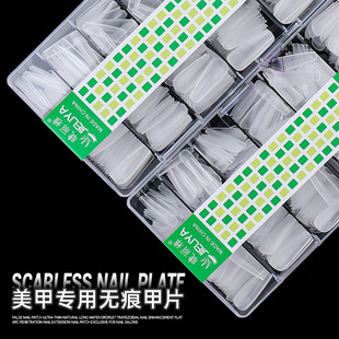 Nail Tips, Nail Stickers, Eyelash Extensions, Liya Nail Salon, Matte Wearable Nails, Long Water Drop Half-Stick Full-Stick Ultra-Thin Extension Transparent