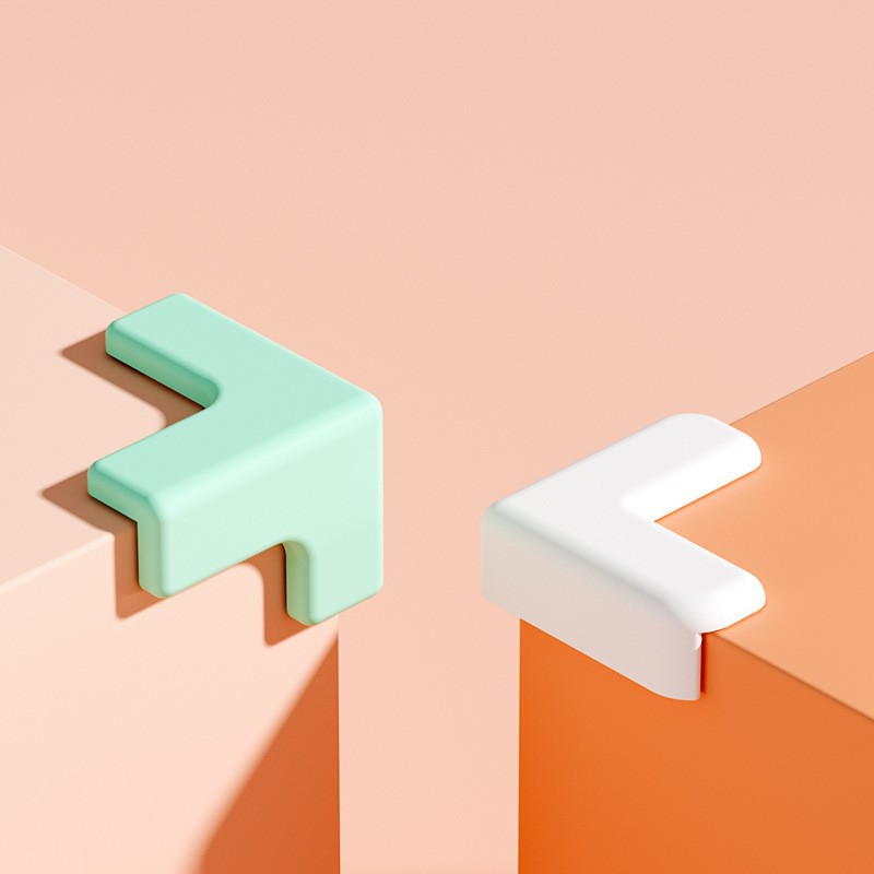 L-type T-type anti-collision corner protector children's anti-collision corner silicone baby Table Furniture window sharp corner protector