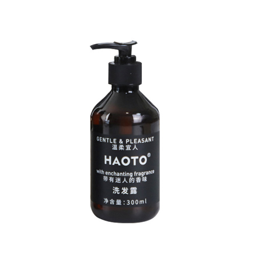 Hotel shampoo, shower gel, long-lasting fragrance, B&B men's and women's large bottle disposable toiletry set wholesale